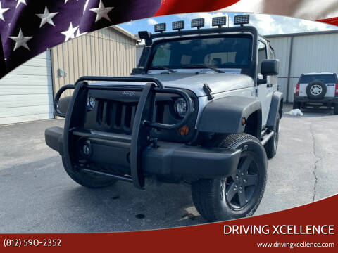 2012 Jeep Wrangler for sale at Driving Xcellence in Jeffersonville IN