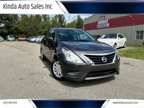 2015 Nissan Versa for sale at Kinda Auto Sales Inc in Clayton NC