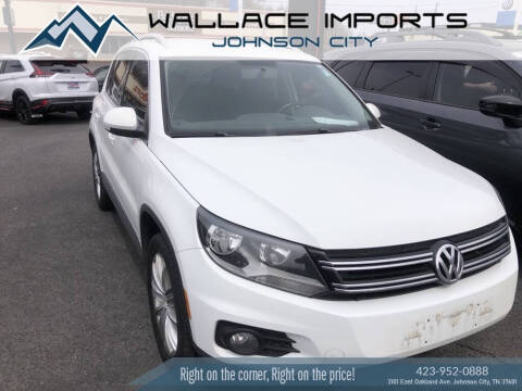 2014 Volkswagen Tiguan for sale at WALLACE IMPORTS OF JOHNSON CITY in Johnson City TN