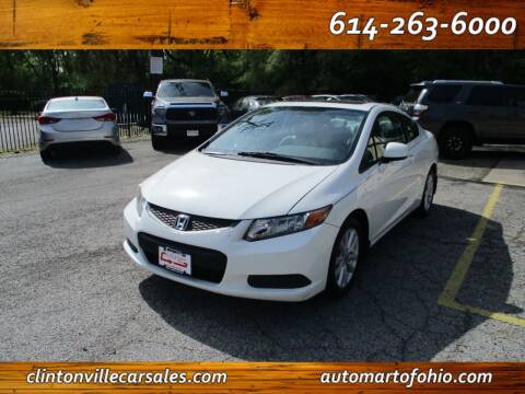 2012 Honda Civic for sale at Clintonville Car Sales - AutoMart of Ohio in Columbus OH
