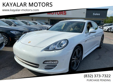2013 Porsche Panamera for sale at KAYALAR MOTORS in Houston TX