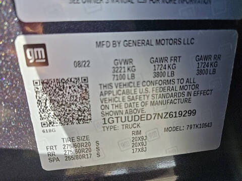 2022 GMC Sierra 1500