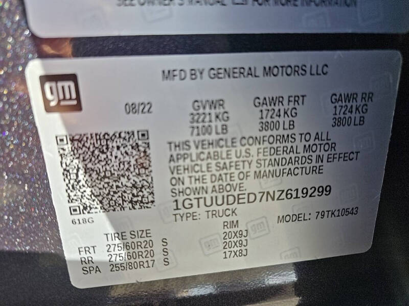 2022 GMC Sierra 1500