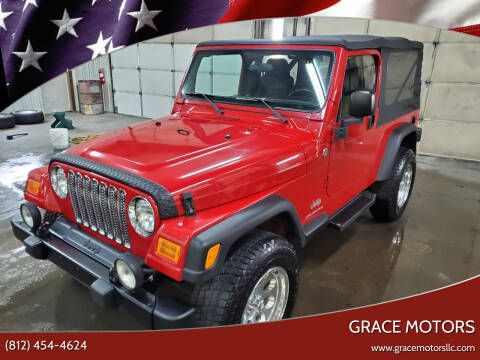 2006 Jeep Wrangler for sale at Grace Motors in Evansville IN
