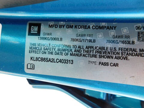 2020 Chevrolet Spark LS CVT