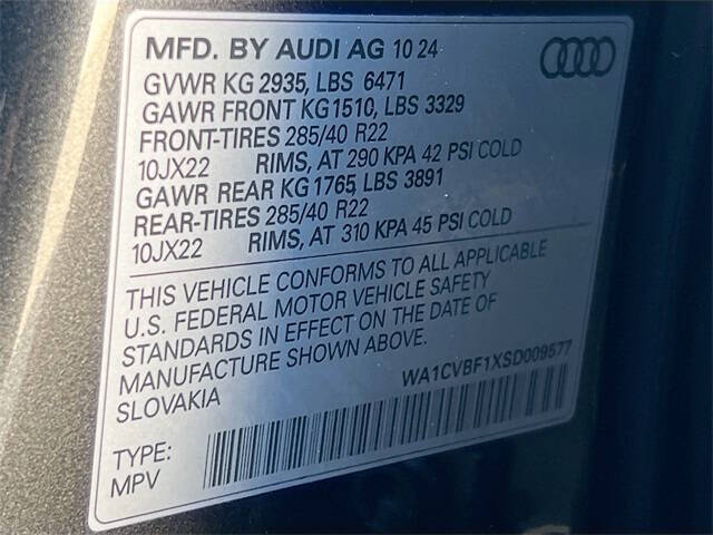 2025 Audi Q8 quattro Prestige 55 TFSI