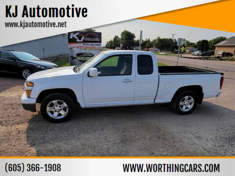2012 Chevrolet Colorado for sale at KJ Automotive in Worthing SD