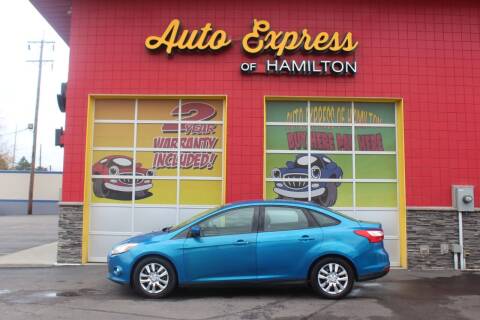 2012 Ford Focus for sale at AUTO EXPRESS OF HAMILTON LLC in Hamilton OH