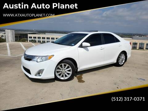 2012 Toyota Camry for sale at Austin Auto Planet LLC in Austin TX