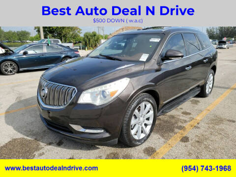 2013 Buick Enclave for sale at Best Auto Deal N Drive in Hollywood FL
