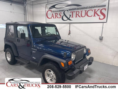 2002 Jeep Wrangler for sale at Idaho Falls Cars and Trucks in Idaho Falls ID
