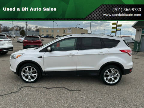 2013 Ford Escape for sale at Used a Bit Auto Sales in Fargo ND
