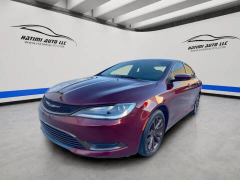 2015 Chrysler 200 for sale at Hatimi Auto LLC in Buda TX