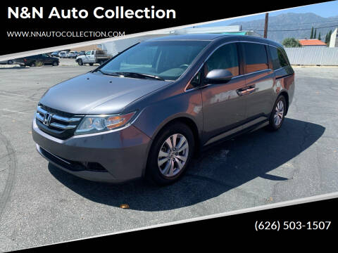 2015 Honda Odyssey for sale at n&n auto collection inc in Pasadena CA