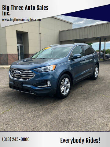 2019 Ford Edge for sale at Big Three Auto Sales Inc. in Detroit MI