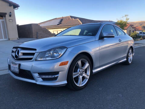 2013 Mercedes-Benz C-Class for sale at C & C Auto Sales in Colton CA