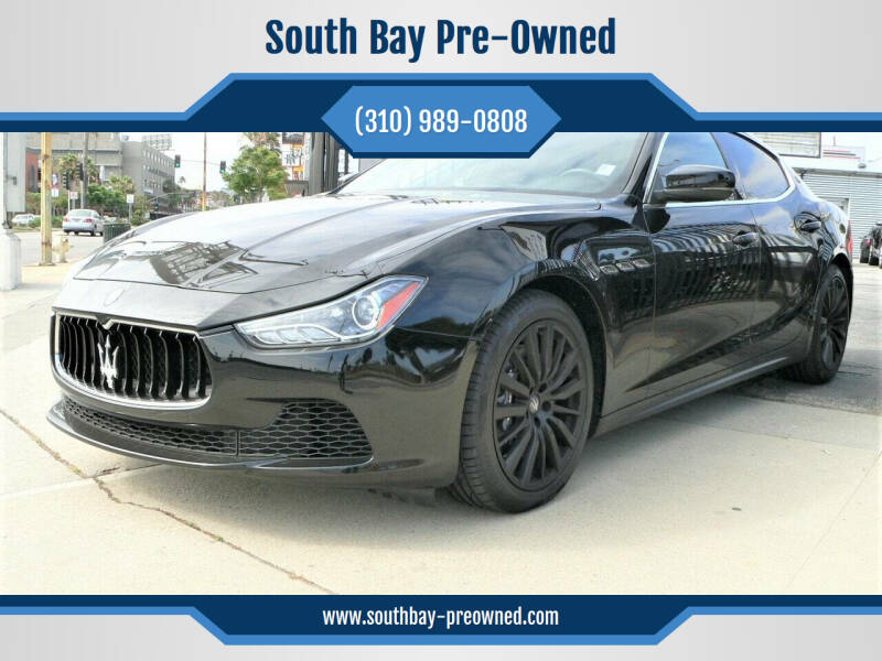 2017 Maserati Ghibli for sale at South Bay Pre-Owned in Los Angeles CA