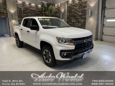 2022 Chevrolet Colorado for sale at Auto World Used Cars in Hays KS