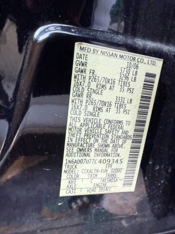 2007 Nissan Frontier