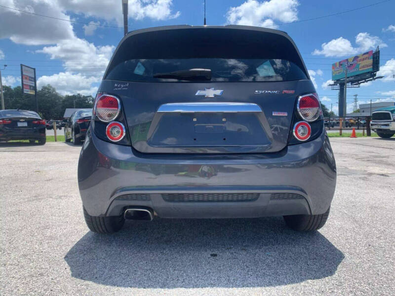 2013 Chevrolet Sonic RS Manual