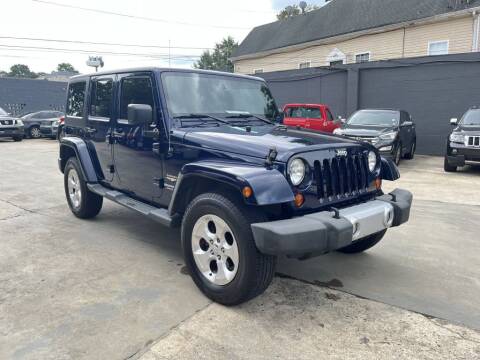 2013 Jeep Wrangler Unlimited for sale at On The Road Again Auto Sales in Doraville GA