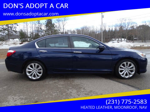 2014 Honda Accord for sale at DON'S ADOPT A CAR in Cadillac MI