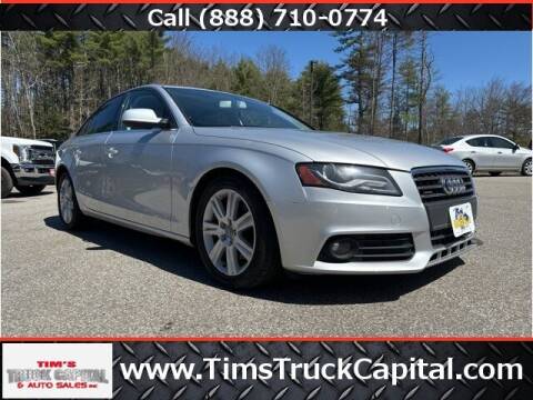 2012 Audi A4 for sale at TTC AUTO OUTLET/TIM'S TRUCK CAPITAL & AUTO SALES INC ANNEX in Epsom NH