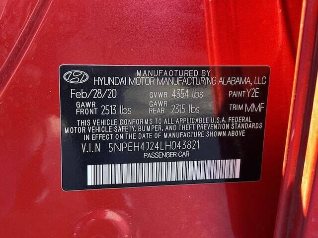 2020 Hyundai Sonata Limited