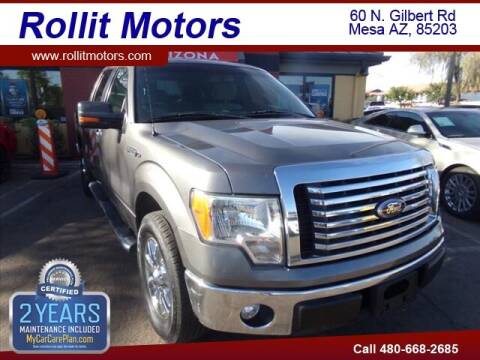 2012 Ford F-150 for sale at Rollit Motors in Mesa AZ