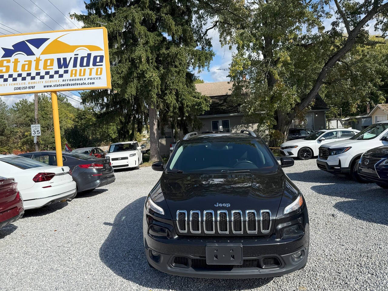 2016 Jeep Cherokee for sale at Statewide Auto LLC in Akron, OH