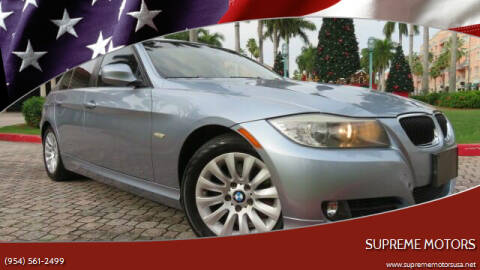 2009 BMW 3 Series for sale at Supreme Motors in Boca Raton FL