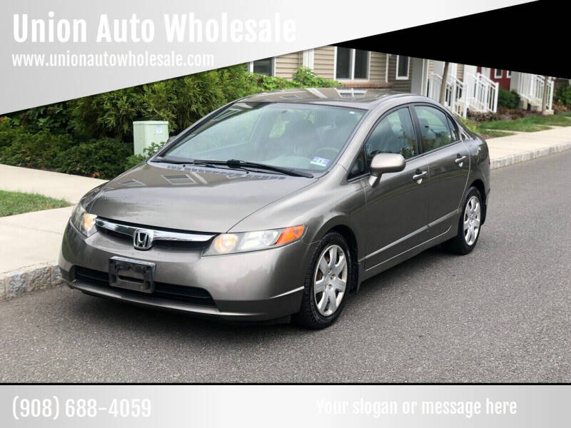 2008 Honda Civic for sale at Union Auto Wholesale in Union NJ