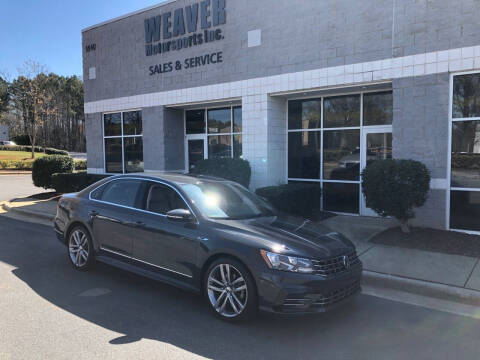 2017 Volkswagen Passat for sale at Weaver Motorsports Inc in Cary NC