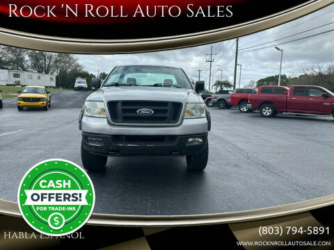 2005 Ford F-150 for sale at Rock 'N Roll Auto Sales in West Columbia SC