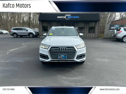 2017 Audi Q7 for sale at Kafco Motors in Holbrook MA