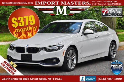 2019 BMW 4 Series for sale at Import Masters in Great Neck NY
