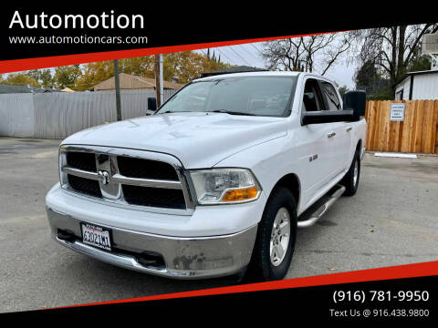 2010 Dodge Ram Pickup 1500 for sale at Automotion in Roseville CA