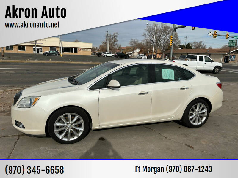 2012 Buick Verano for sale at Akron Auto - Fort Morgan in Fort Morgan CO