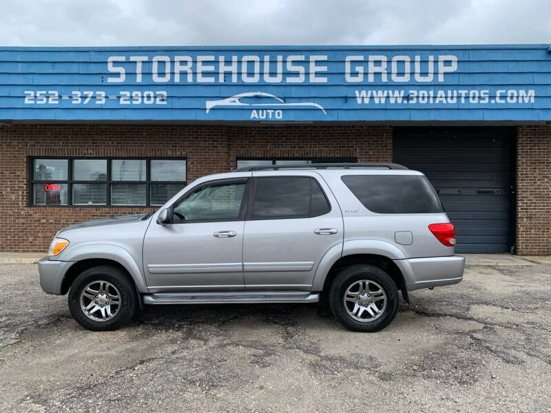 2006 Toyota Sequoia for sale at Storehouse Group in Wilson NC