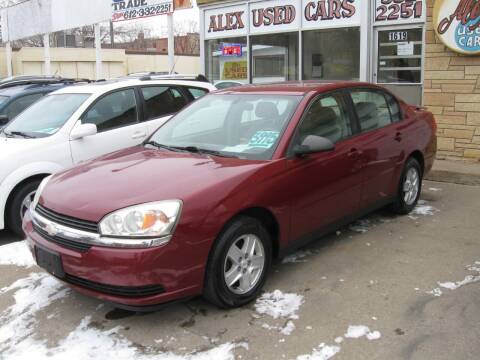 2004 Chevrolet Malibu for sale at Alex Used Cars in Minneapolis MN