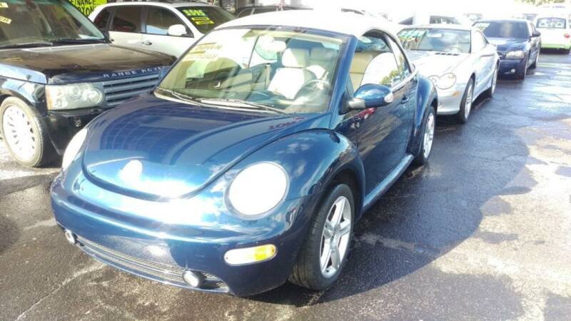 2005 Volkswagen New Beetle Convertible for sale at Tony's Auto Sales in Jacksonville FL