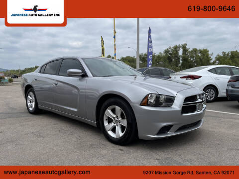2013 Dodge Charger for sale at Japanese Auto Gallery Inc in Santee CA