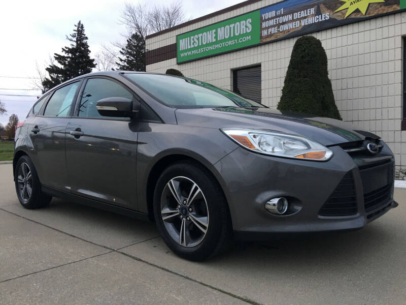 2014 Ford Focus for sale at MILESTONE MOTORS in Chesterfield MI