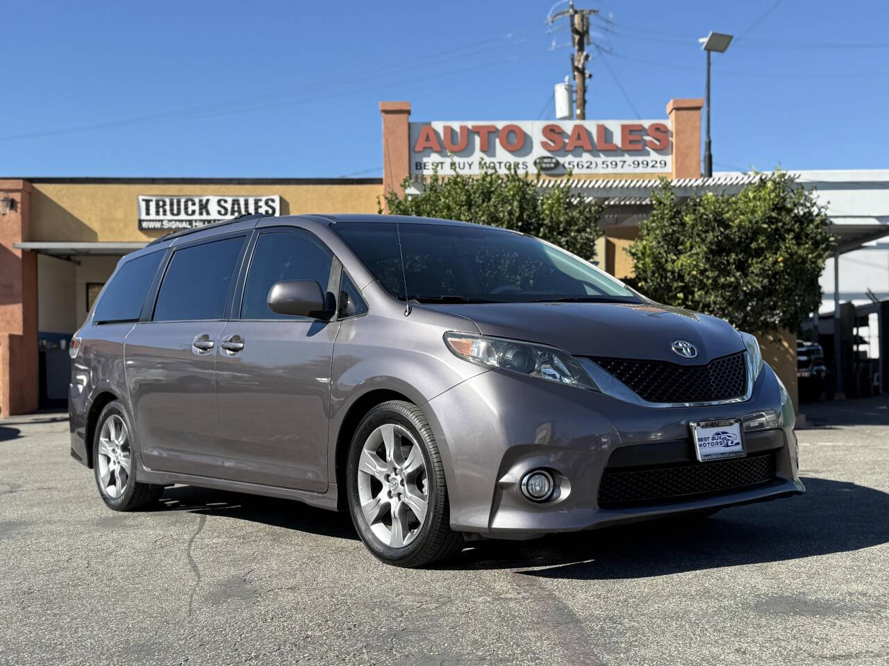 2012 Toyota Sienna for sale at Best Buy Motors in Signal Hill, CA