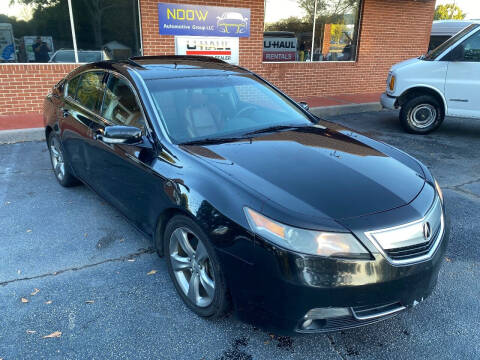 2012 Acura TL for sale at Ndow Automotive Group LLC in Griffin GA