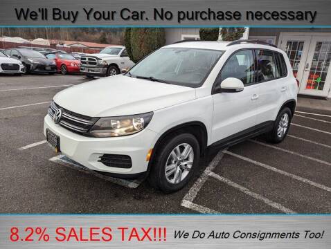 2016 Volkswagen Tiguan for sale at Platinum Autos in Woodinville WA