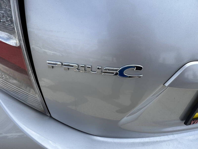 2018 Toyota Prius c One
