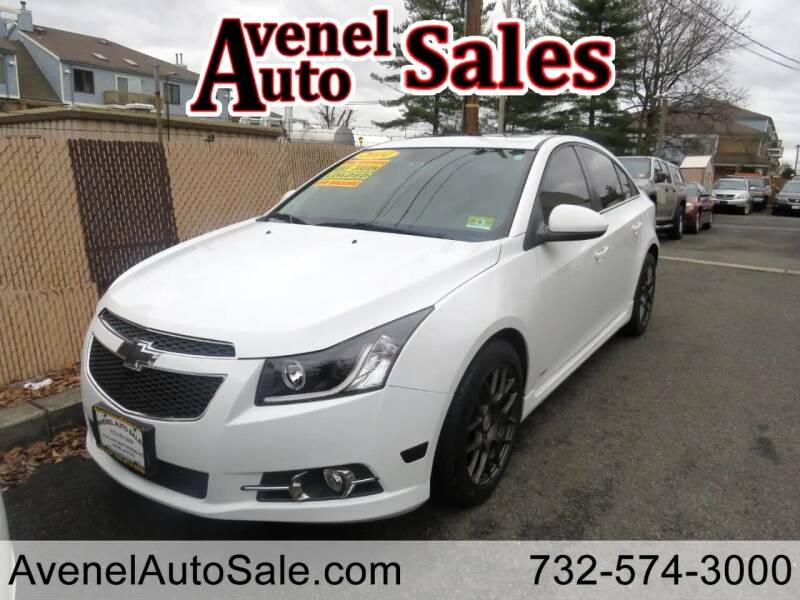 2014 Chevrolet Cruze for sale at Avenel Auto Sales in Avenel NJ
