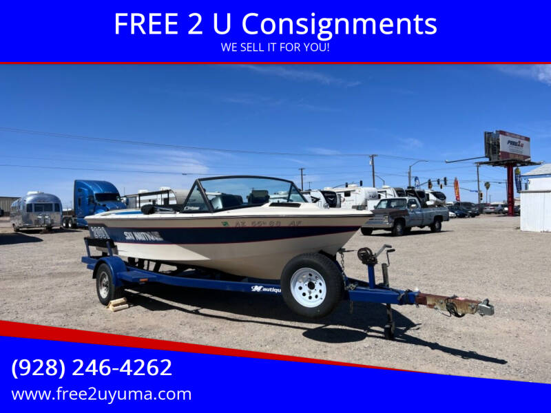 1987 Correct Craft Ski Natique for sale at FREE 2 U Consignments in Yuma AZ