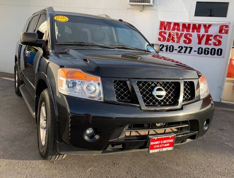 2015 Nissan Armada for sale at Manny G Motors in San Antonio TX